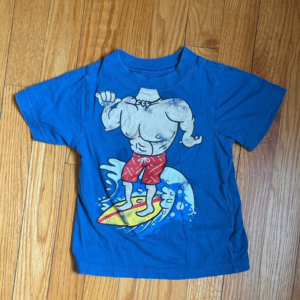 Place Blue Surfing Graphic Tee